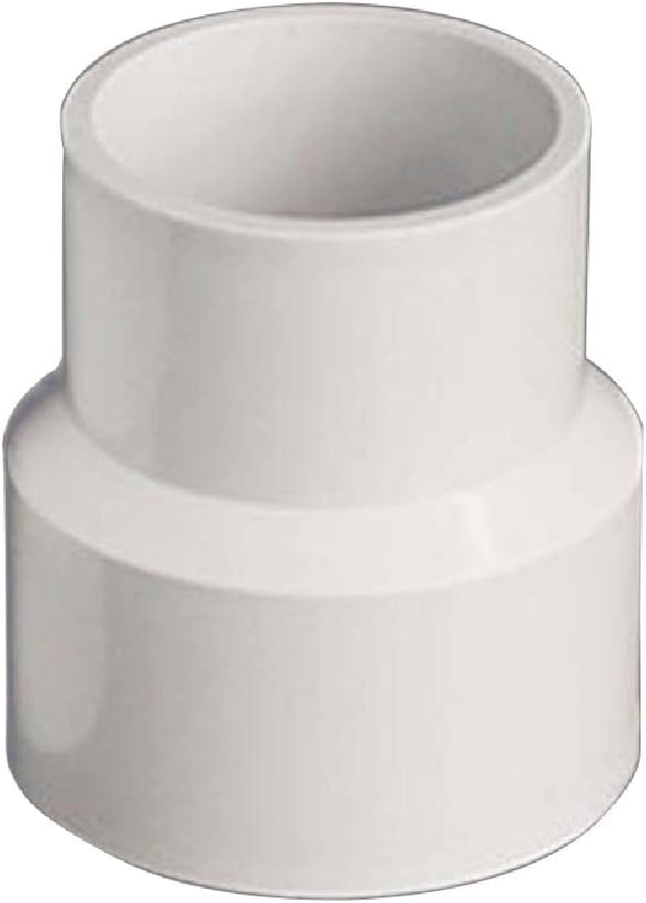 Pvc-reduzieradapter – 1 Stück – Robustes Polymer – 50 Mm Auf 32/40/63/75 Mm – Für Staubsauger Und Zyklonabscheider – Schwarz