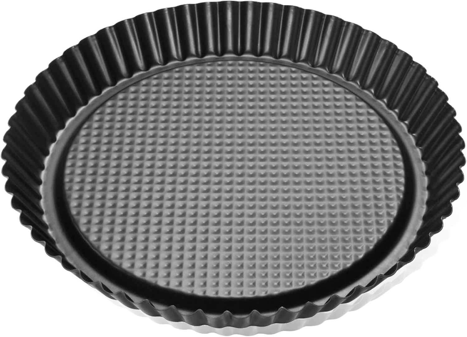 Umgedrehte Kuchenform – 1 Stück – Schwarzer Stahl – Praktischer, Herausnehmbarer Boden – Für Hobby- Und Profibäcker – 30 Cm
