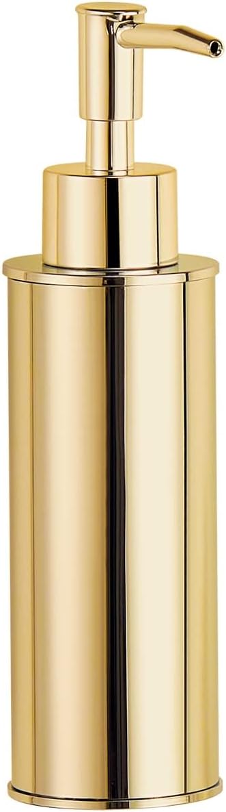 Seifenspender (180 Ml) – 1 Stück – Edelstahl, Goldfarben – Nachfüllbare Flüssigkeitspumpe – Bad/küche – Pvd-beschichtung
