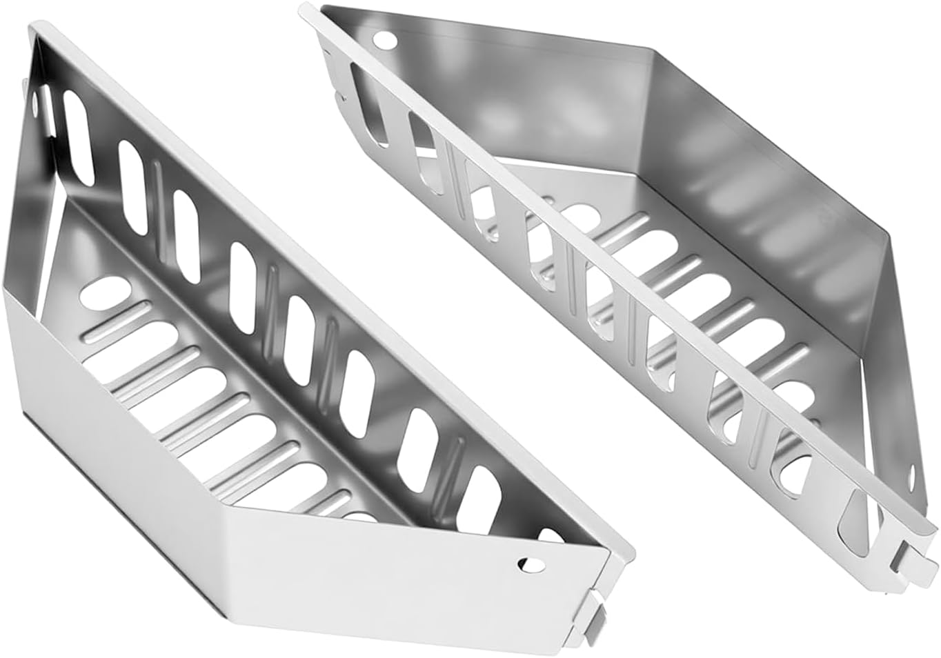 Set Mit 2 Holzkohlekörben – Stahl – Für Weber 57 Cm Grills Und Andere