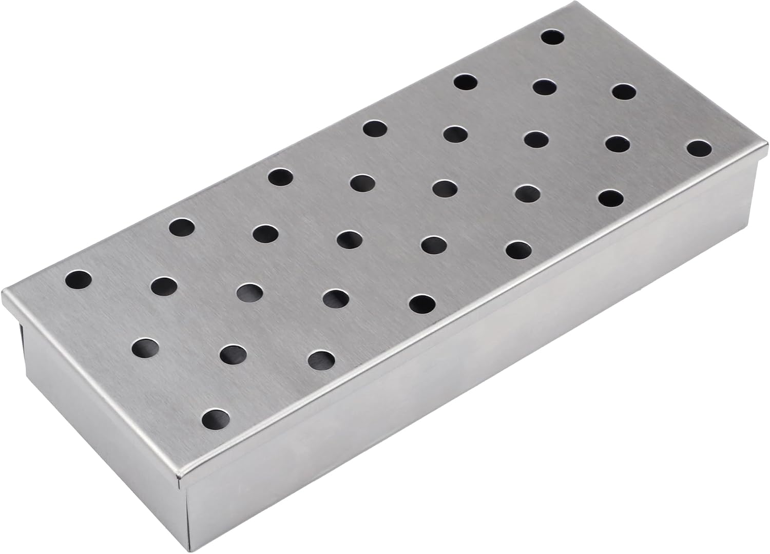 Barbecue-smoker – 1-teilig – Edelstahl – Für Holzchips – Gas Und Holzkohle – 23 X 9 X 4 Cm