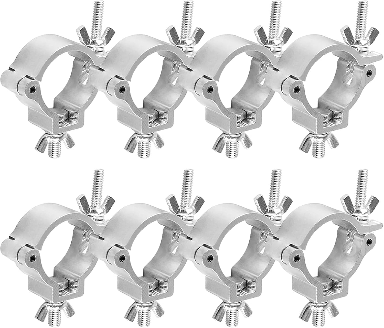 Befestigungsklemmen – 8er-pack – Aluminiumlegierung – Tragkraft 100 Kg – Für Bühnenbeleuchtung – 48–51 Mm
