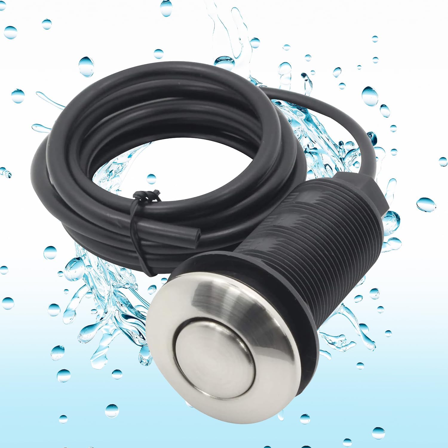 32-mm-pneumatikschalter – Edelstahl – Automatische Verriegelung – Für Schleifmaschinen Und Whirlpools