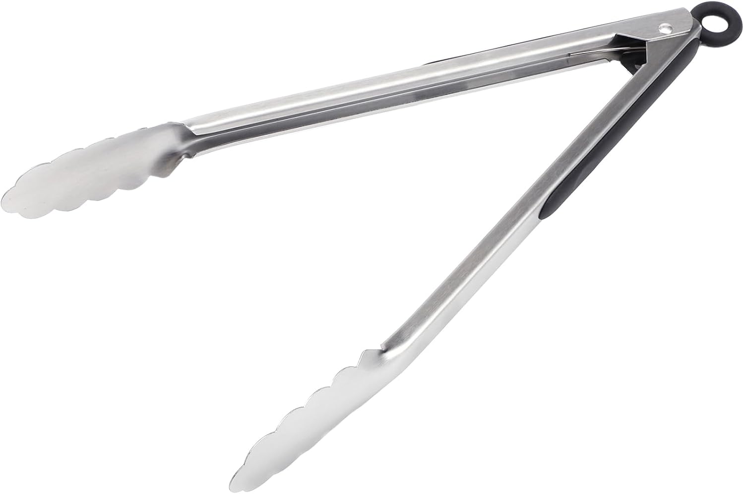 Grillzange – 1 Stück – Edelstahl – 34,5 Cm – Ergonomischer Griff – Zum Kochen Und Grillen
