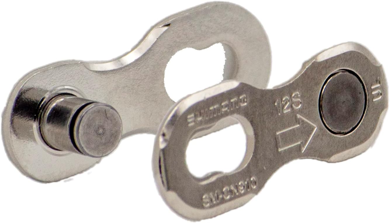 Shimano Schnellverschluss - 2er-set - Stahl - Für 12-fach Ketten - Rennräder Und Mountainbikes