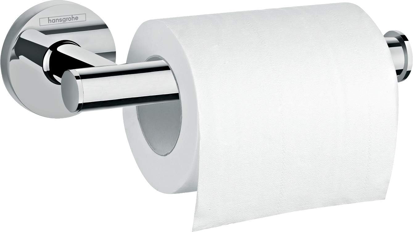 Toilettenpapierhalter – 1 Stück – Verchromtes Messing – Ergonomisches Design Ohne Deckel – Modernes Badezimmer – 41726000