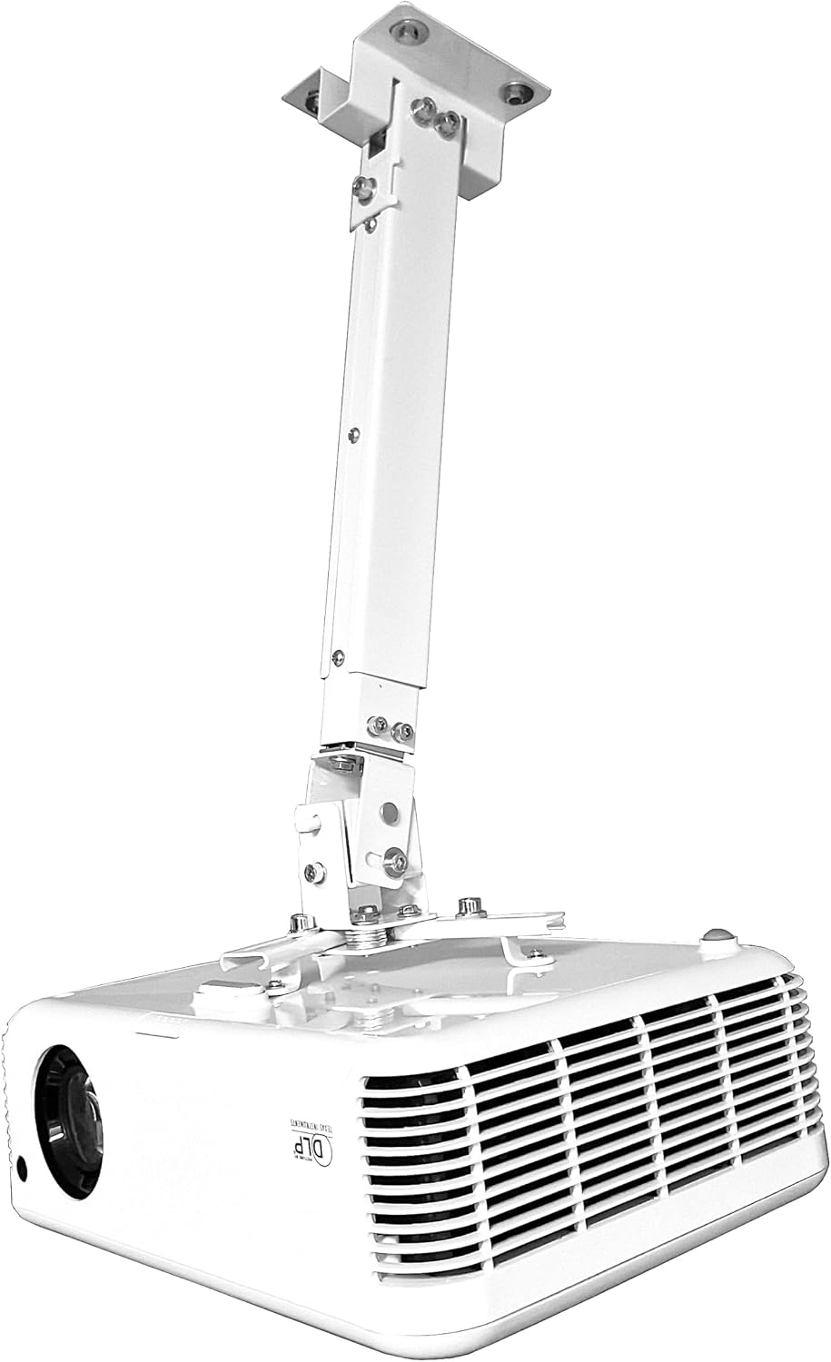 Projektor-deckenhalterung – Kompatibel Mit Optoma X400lve Und X309st – Robustes Metall – 3-punkt-befestigung – Integriertes Kabelmanagement
