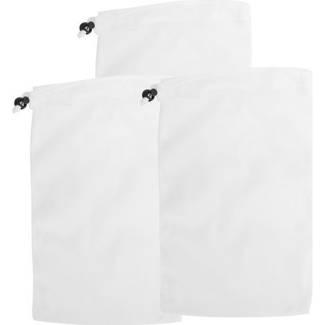 10 Sacs Filet De Nettoyage Pour Aspirateur Piscine, Poches Filtrantes À Mailles Fines Pour Feuilles Et Débris