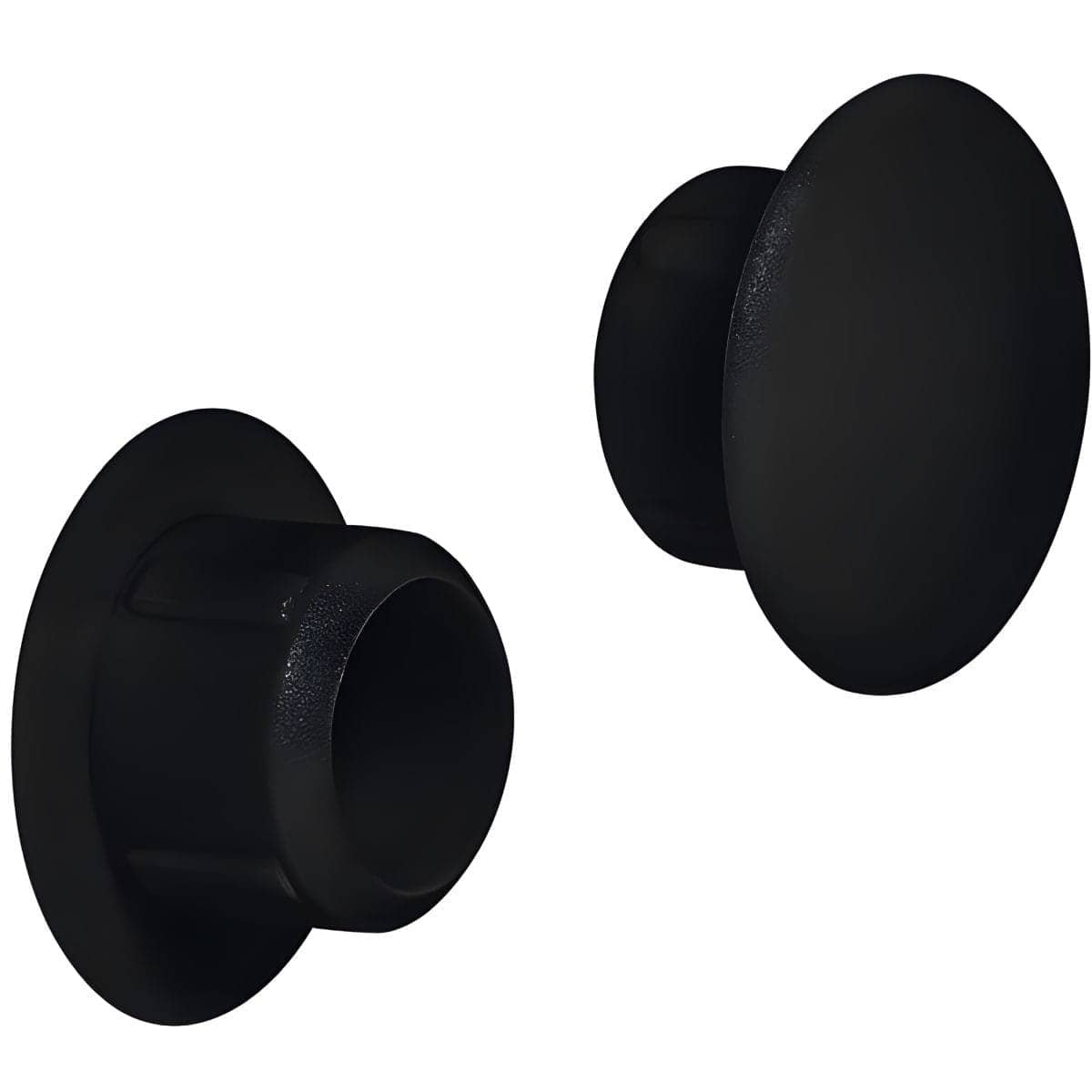 Häfele Abdeckkappe für Blindbohrung Ø 10 mm Kunststoff, schwarz - RAL 9005