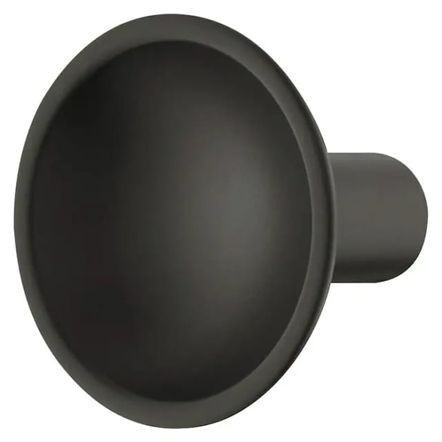 Häfele Möbelknopf H1725 Ø 35 mm Antik, Schwarz matt