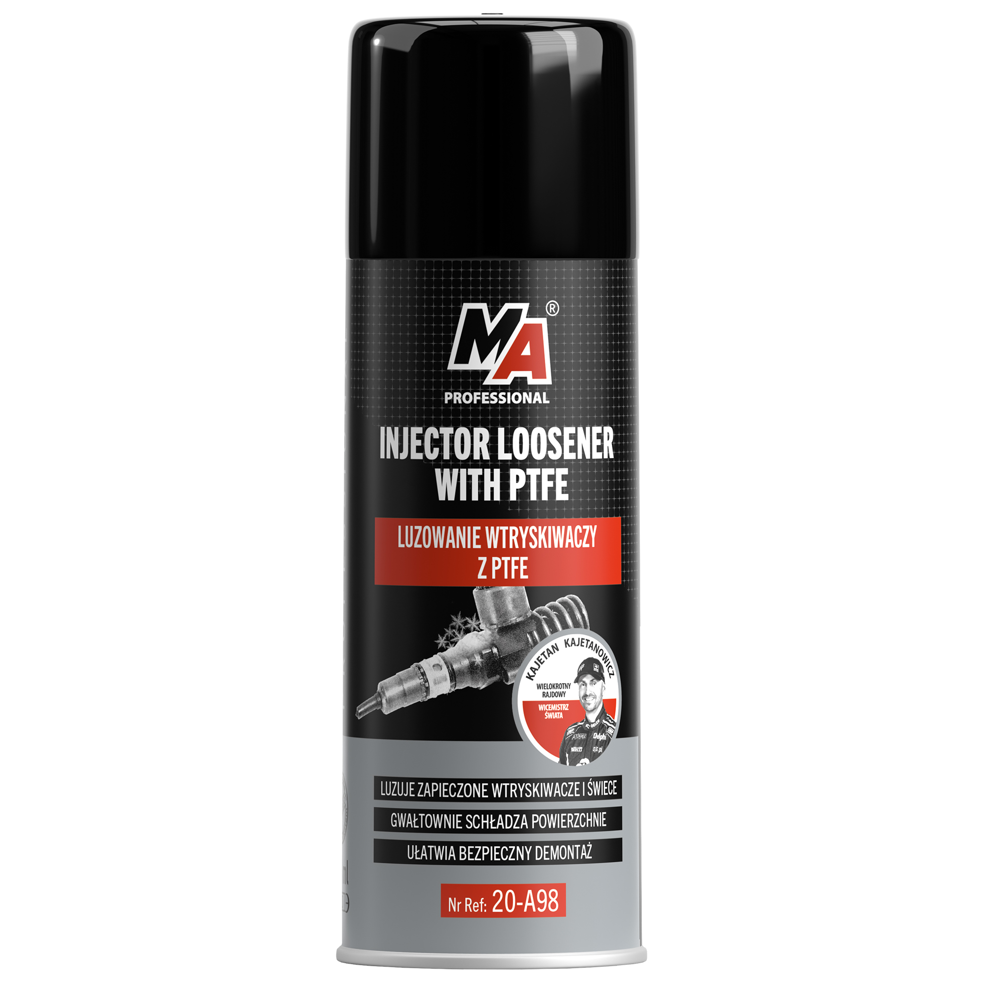 017646 Ma Professional - Ptfe-einspritzdüsen- Und Glühkerzenlöser 400 Ml
