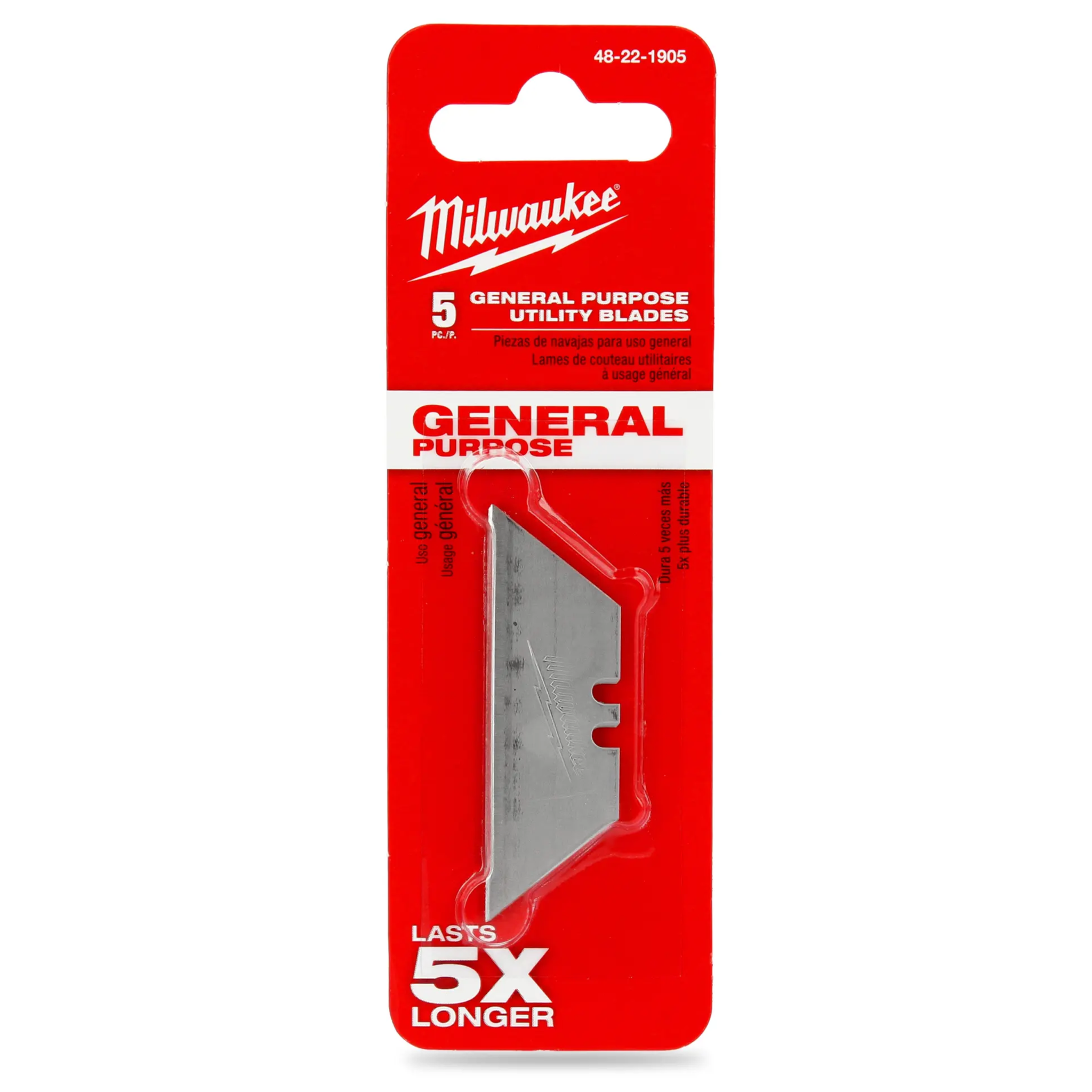 268061 Milwaukee Ersatz-trapezklinge - 5 Stück.
