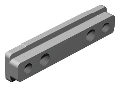 Häfele Sockelverstellfuß H3949 HE Blendenhalter mit 2 Senkbohrungen zum Anschrauben