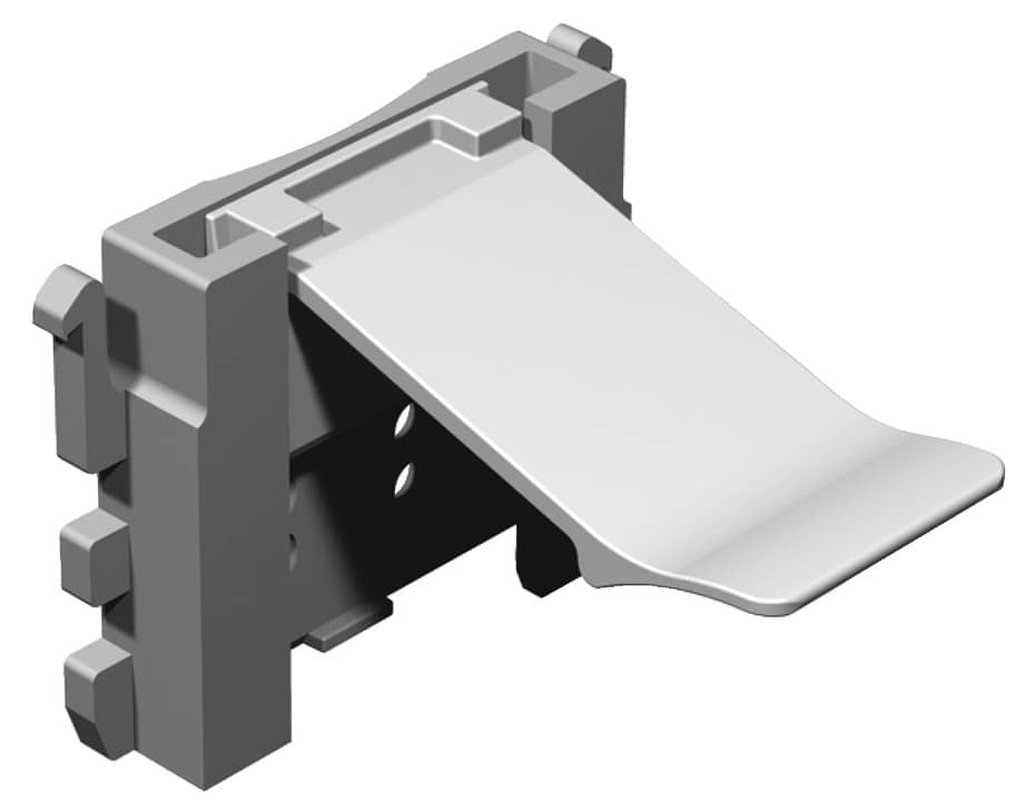 Häfele Kompletthalterung H3935 Sockelsystem AXILO™ 78, für 16 mm Blende