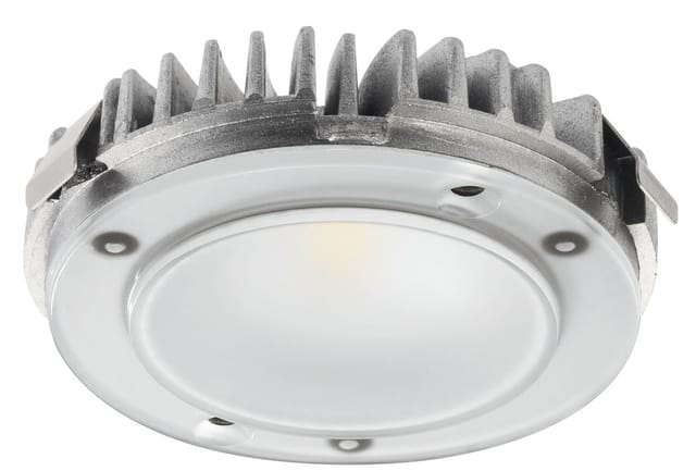 Häfele LOOX5 Ein- / Unterbauleuchte LED 2092 aus Aluminium modular monochrom 12V, Warmweiß 2700 K