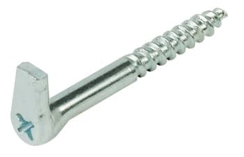 Häfele Schraubhaken Kreuzschlitz PZ Stahl verzinkt, Ø 5,8 mm - Länge 65 mm