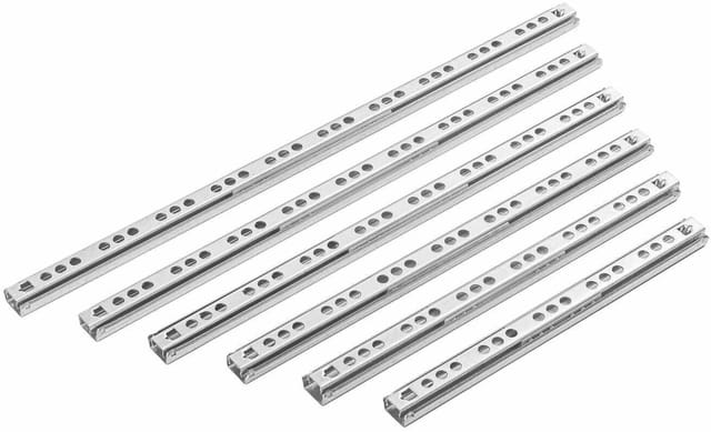 Häfele Schubladenschiene BASIC aus Stahl Teilauszug 17 mm, Länge 310 mm