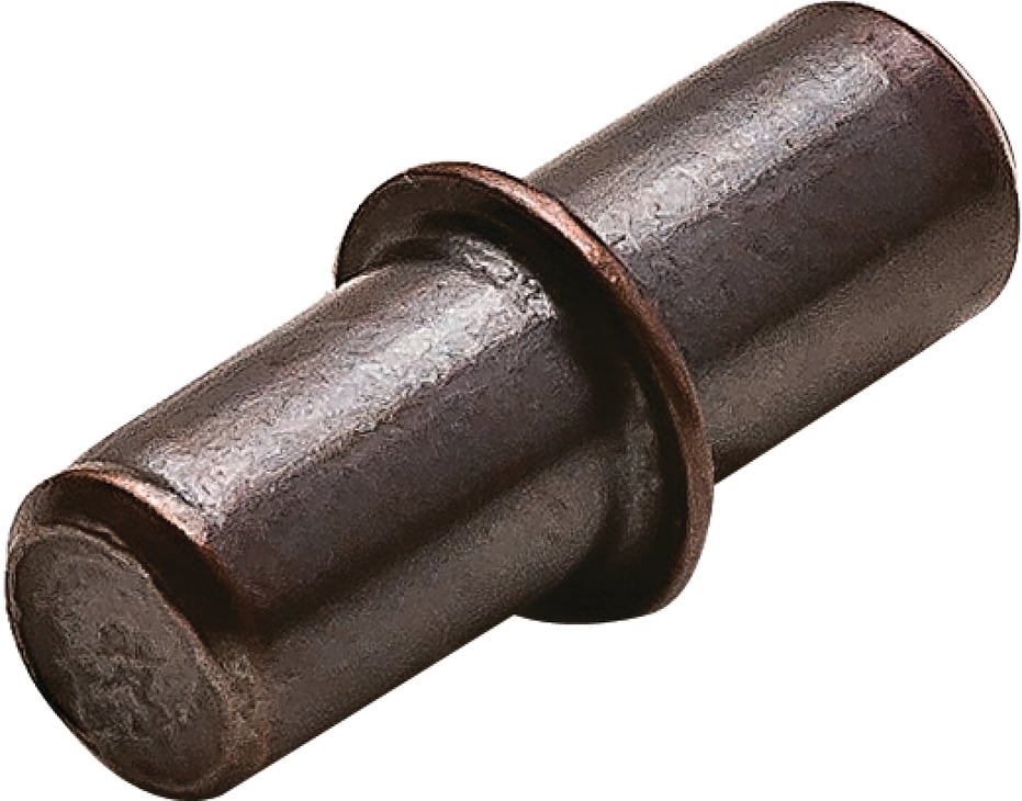 Häfele Bodenträger DUPLO für Holz Ø 5 mm Stahl, Brüniert