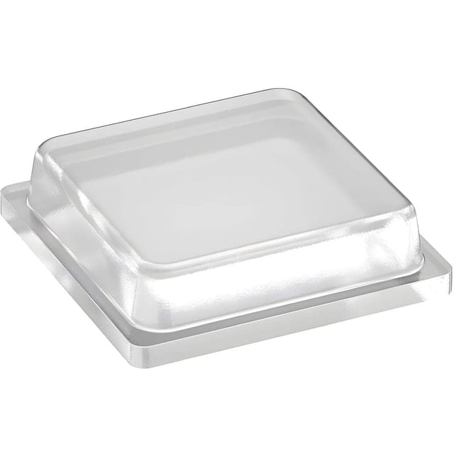 Häfele Anschlagpuffer selbstklebend eckig 10x10 mm Kunststoff transparent