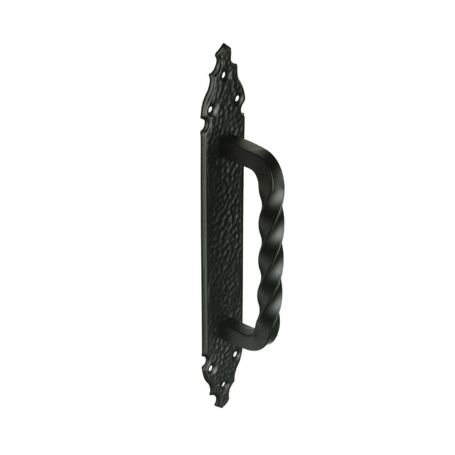 Gedotec Torgriff TRAUNSTEIN aus Stahl schwarz antik