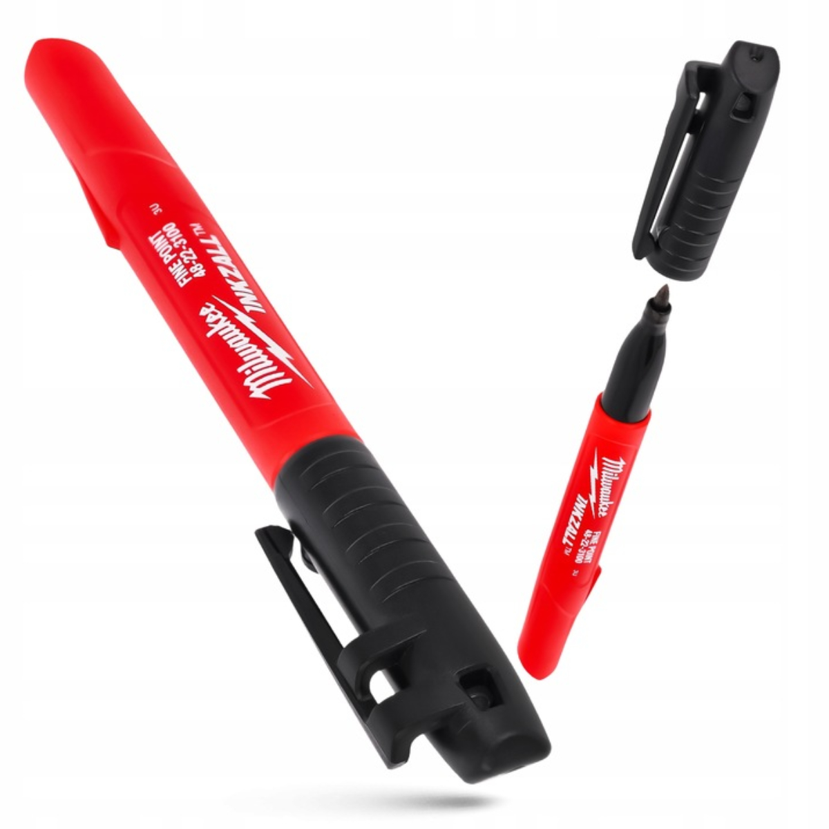 319473 Milwaukee Standard Tip Marker - Schwarz - 1 Stück.
