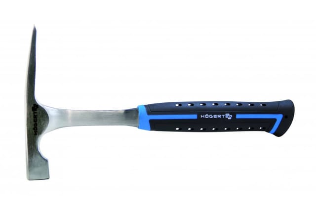 Högert Monolithischer Maurerhammer aus Stahl mit Glasfasergriff, 600 g
