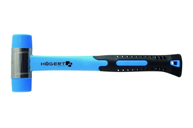 Högert Schonhammer aus Kuststoff mit Glasfaserstiel, D 32 mm