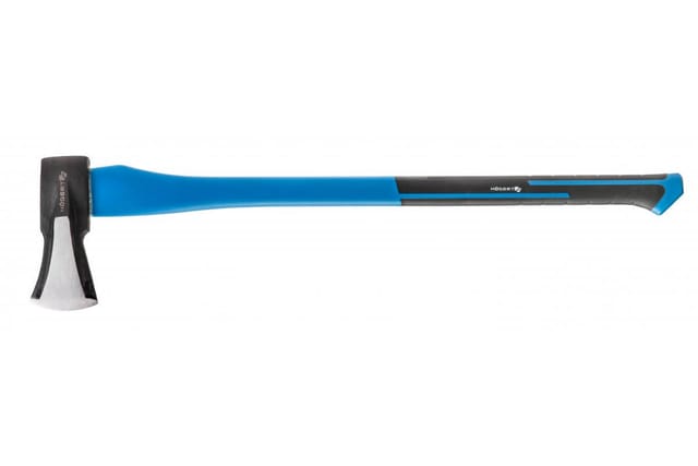 Högert Spaltaxt aus Stahl mit Glasfasergriff, 2000 g