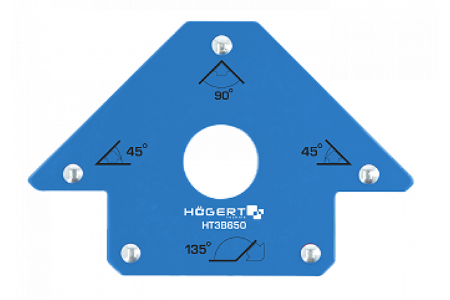Högert Schweißwinkel magnetisch 30, 45, 60, 75, 90 &amp; 135°, 34 kg