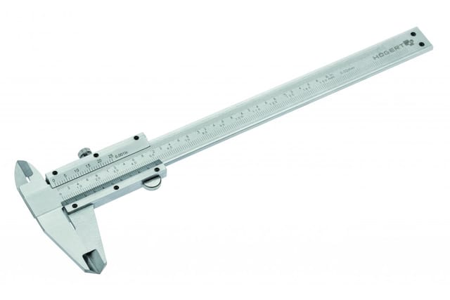 Högert Messschieber aus Stahl, 150 mm