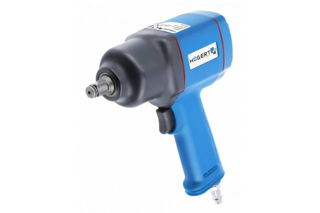 Högert Pressluft-Schlagschlüssel TWIN HAMMER 1/2 Zoll, 1500 Nm