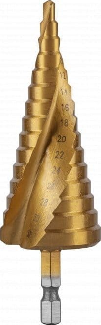 Högert Stufenbohrer Spiralform D 4 - 32 mm