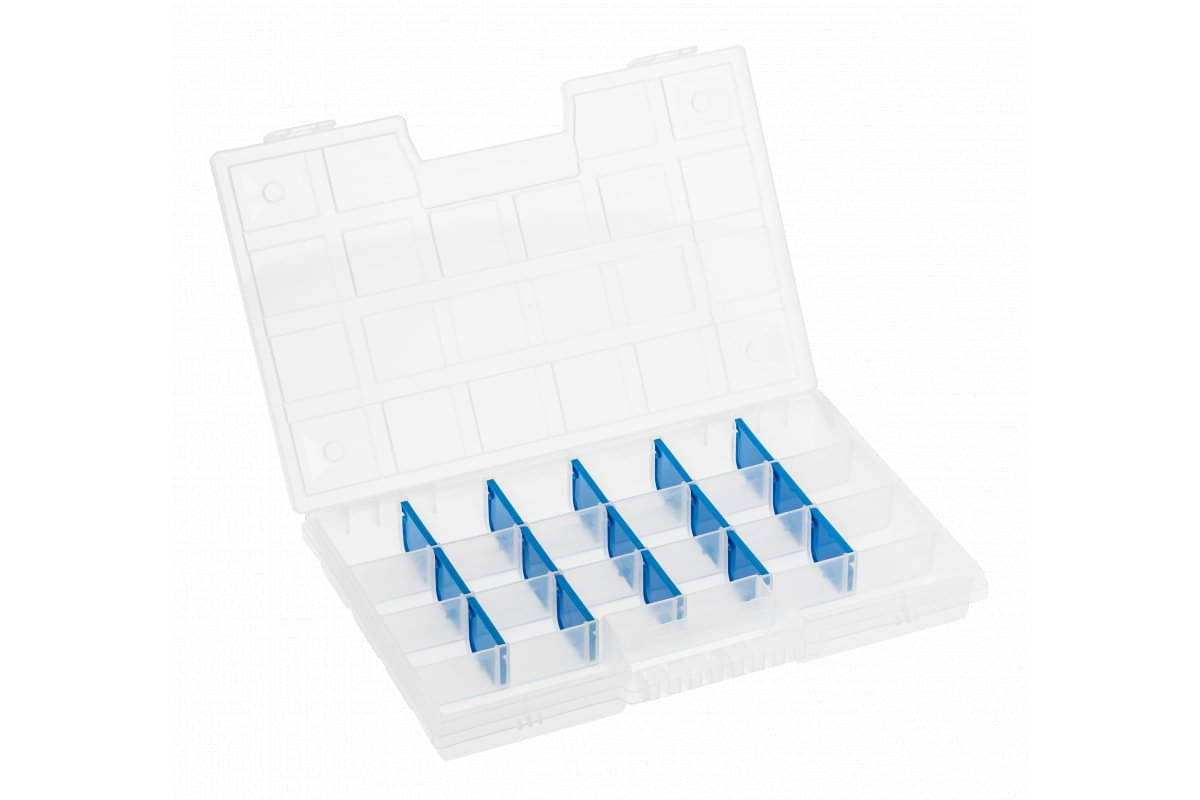 Högert Organizer mit verstellbaren Trennwänden, 12 Zoll 290 x 195 x 35 mm