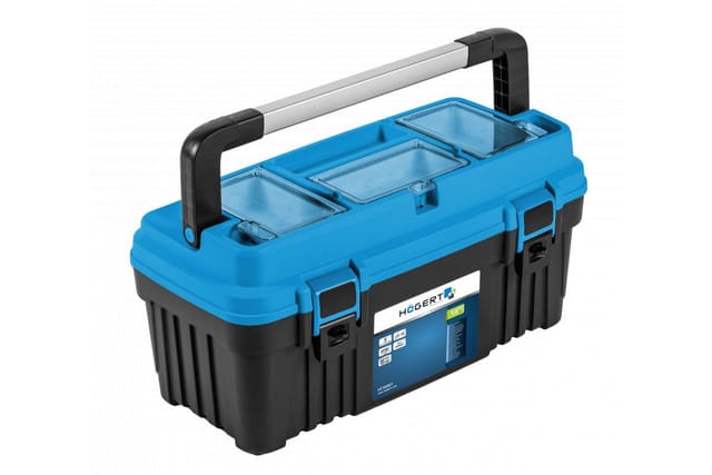 Högert Werkzeugkasten OPTIMA, bis 15 kg, 586 x 296 x 305 mm