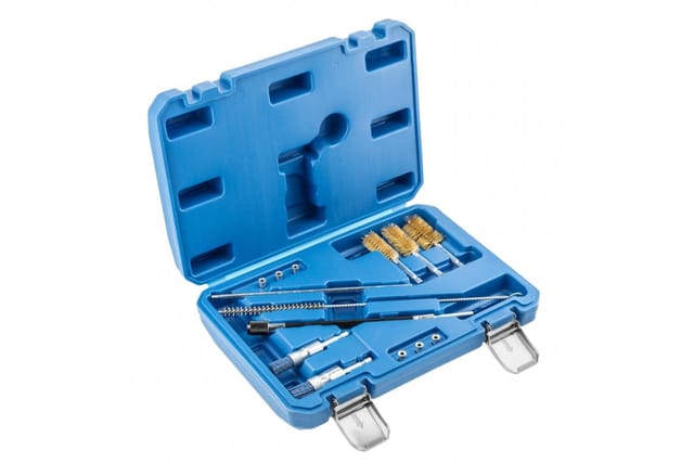 Högert Reinigungs-Set für Einspritzdüsen, 14-tlg