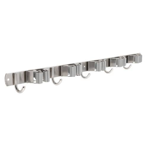 Domax Gerätehalter-Leiste PROFI aus Edelstahl Wandmontage, 610 mm
