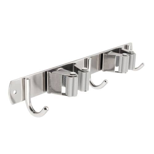 Domax Gerätehalter-Leiste PROFI aus Edelstahl Wandmontage, 290 mm