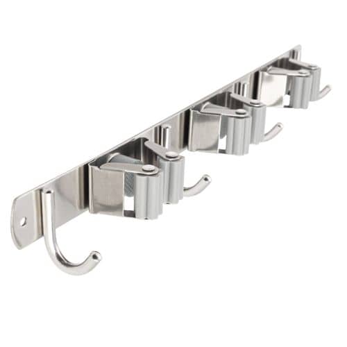 Domax Gerätehalter-Leiste PROFI aus Edelstahl Wandmontage, 380 mm