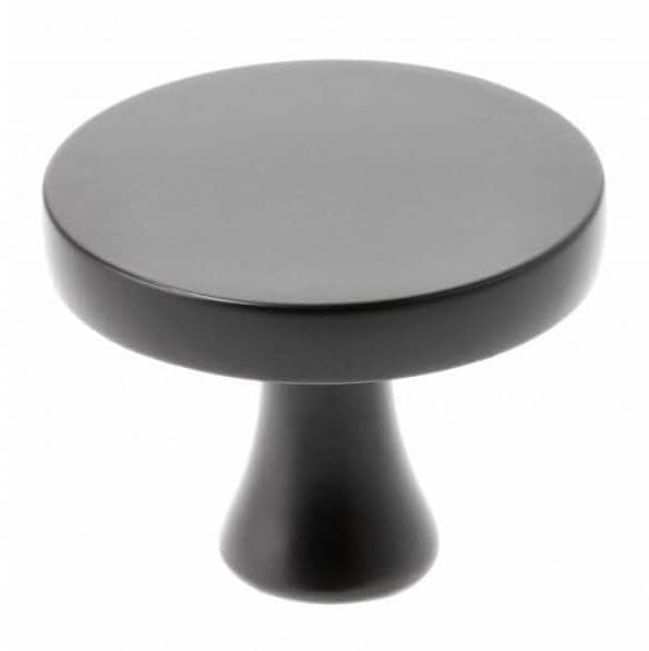 Gedotec Möbelknopf ELLIE aus Metall, Ø 33,5 mm, Schwarz matt Bild 3