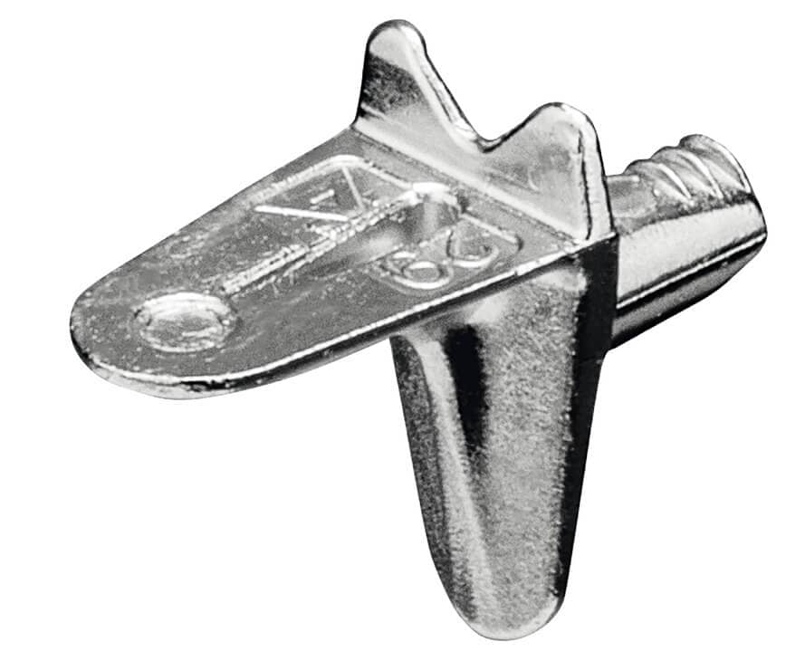 Häfele Bodenträger JIMMY aus Metall für Holzböden, Bohr-Ø 4 mm