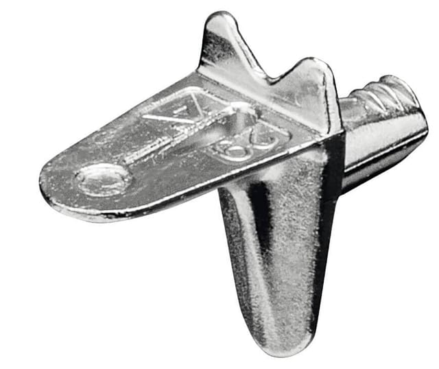 Häfele Bodenträger JIMMY aus Metall für Holzböden, Bohr-Ø 4 mm