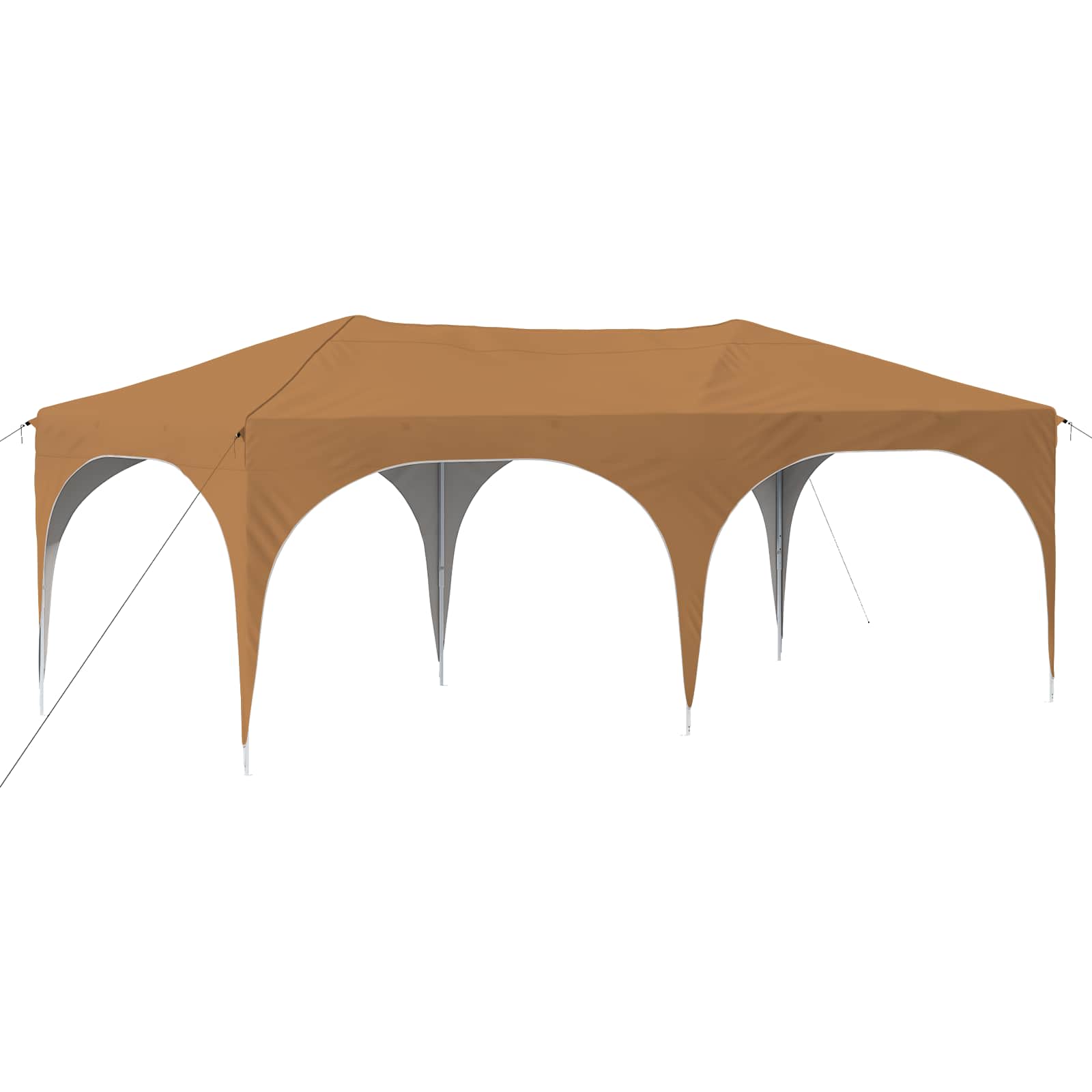 Maison Exclusive - Pop-up Partyzelt 574 X 289 X 245 Cm Beige Oxfo