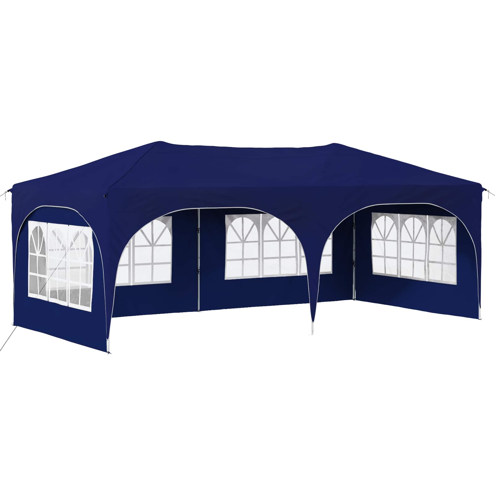 Maison Exclusive - Pop-up Partyzelt 574 X 289 X 245 Cm Blau Oxfor