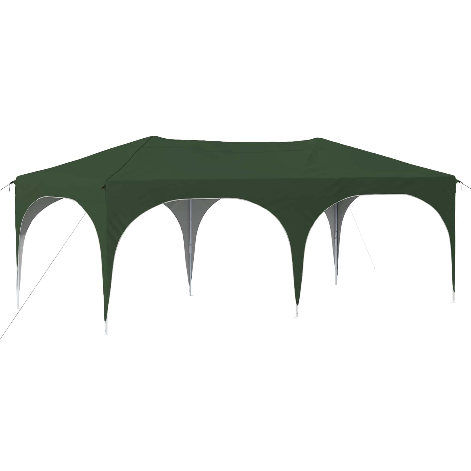 Maison Exclusive - Pop-up Partyzelt 574 X 289 X 245 Cm Grün Oxfor