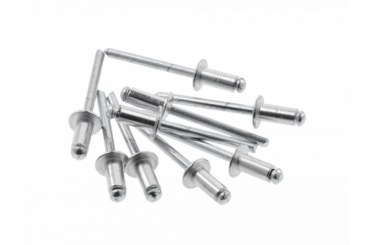 Högert Blindnieten aus Aluminium, 50 Stück, 4,8 x 10 mm