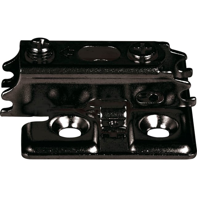 Lamp Kreuzmontageplatte J95 dreidimensional einstellbar, schwarz