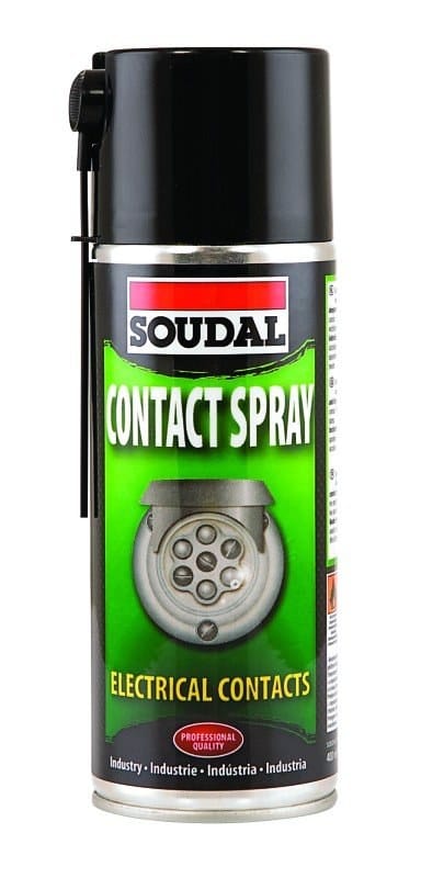 Soudal Kontaktspray &amp; Elektronikreiniger Spray, 400 ml