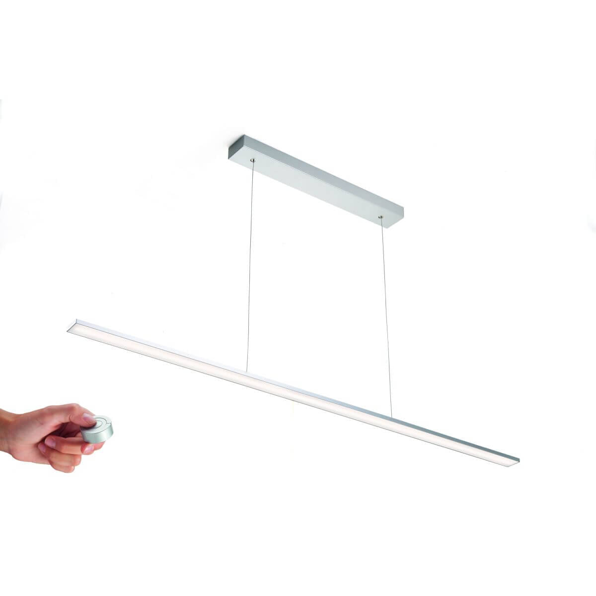 Domus Line LED-Hängeleuchte PENDY, 900 mm Chrom poliert