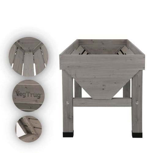 VegTrug Hochbeet »Klassik«, Grey Wash, LxBxH: 183 x 76 x 80 cm - grau