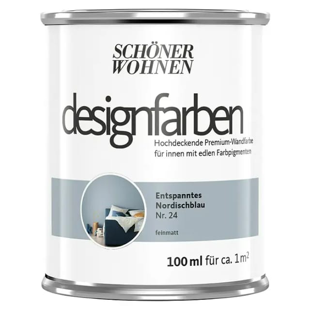 Schöner Wohnen Designfarben Entspanntes Nordischblau 100 ml